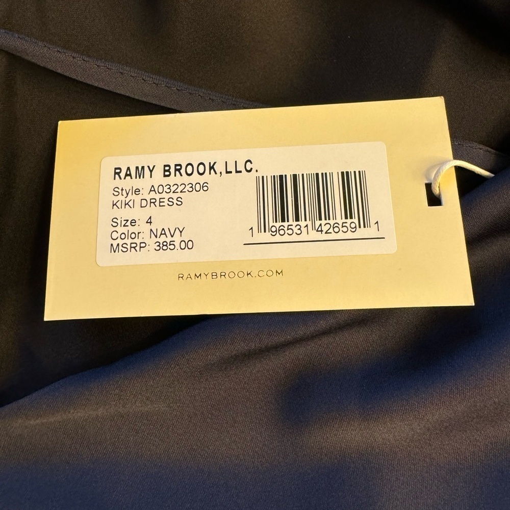 Ramy Brook Kiki Cowl Neck Mini Dress - Picture 6 of 6